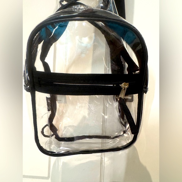 🎒Clear Sling Stadium-Approved Bag with Black Trim by Eastsport - Picture 12 of 16